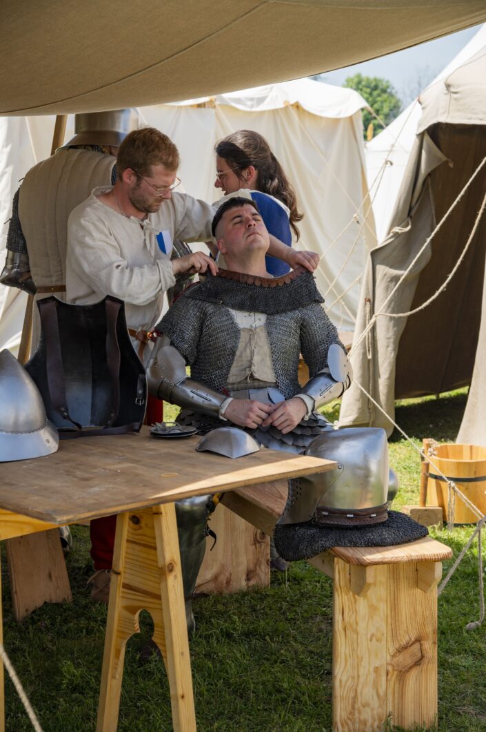 photo réalisée en médiévale chevalier, histoire, moyen-age, medieval